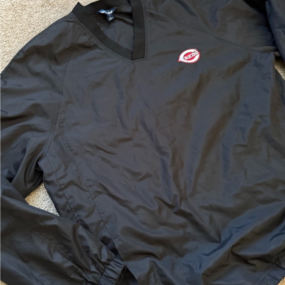 #303 Cincinnati Reds pullover windbreaker made by sport tech - Picture 10 of 13